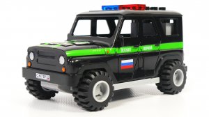 Собираем УАЗ Хантер из конструктора LEGO - Город Мастеров 3212 Лесная охрана