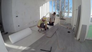 Потолки и Ламинат