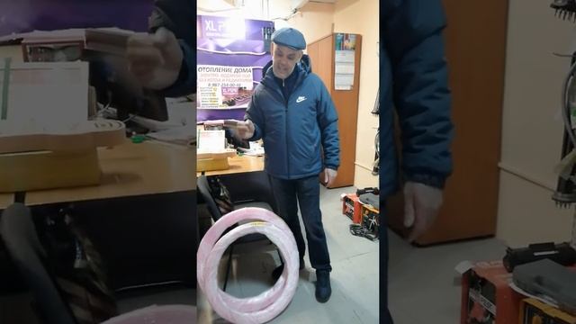 отопление в БАНЕ без котла XL-PIPE отзыв покупателя, УФА, Демская, 41а, магазин КРЕПКИЙ ДОМ