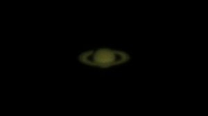 Сатурн в телескоп Celestron 6se