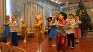 подготовительная группа танец Новый год