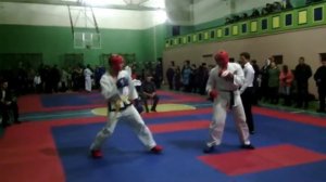 Бой с  Тхэквондо. Taekwondo-final