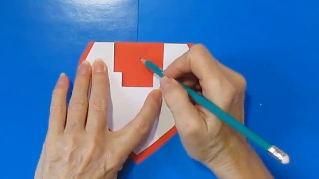 ❤ Красивый Подарок Своими Руками На День Святого Валентина Поделка 3д Открытка Валентинка-Сердце