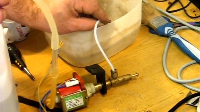 Проверка работы помпы ULKA кофемашины смотреть онлайн