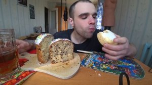 МУКБАНГ АСМР ПАСХАЛЬНЫЕ КУЛИЧИ / ПИРОЖНЫЕ : ЭКЛЕР, МУРАВЕЙНИК / и ЧАЙ / SWEET / EATING ASMR Mukbang