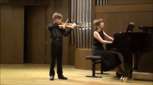 Ф. Давид "Каприччио", исп. Григорий Березовский (9 лет), конц. Л. Усова