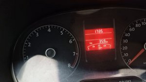 Как сбросить INSP межсервисный интервал замены масла на Volkswagen Polo.