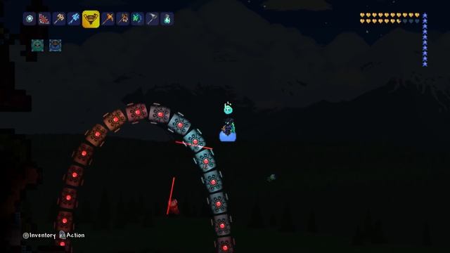 Terraria Slimy Saddle vs The Destroyer - Slime Mount VS Bosses - Xbox One смотреть онлайн