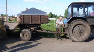 Сенокос в деревне в 2024 году