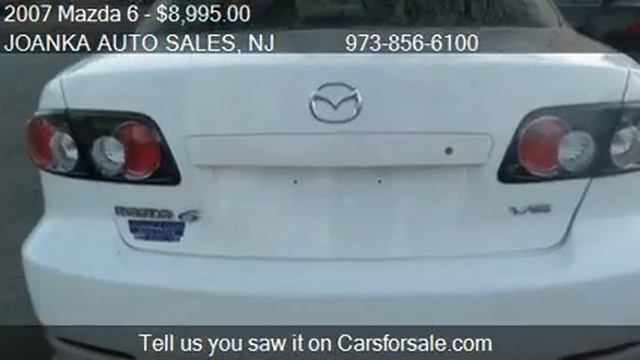 2007 Mazda 6 s Sports Sedan Value Edition for sale in NEWARK смотреть онлайн