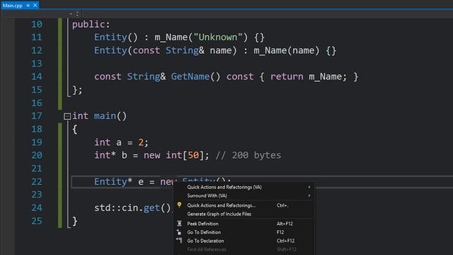 The NEW Keyword in C++