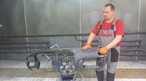 Ремонт и перетяжка торпеды а/м Ford focus 2, своими руками. АВТОКОЛОР.М
