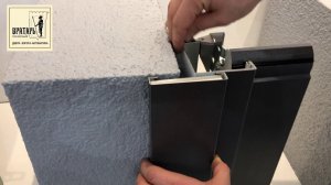 Выставка BAU 2019. Монтаж ворот в проем с нащельником