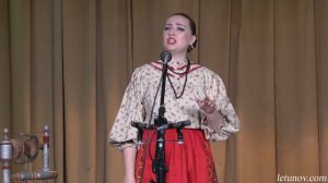 "Мать, земля моя". Исп. Ольга Череватенко, концертмейстер Александр Летунов.