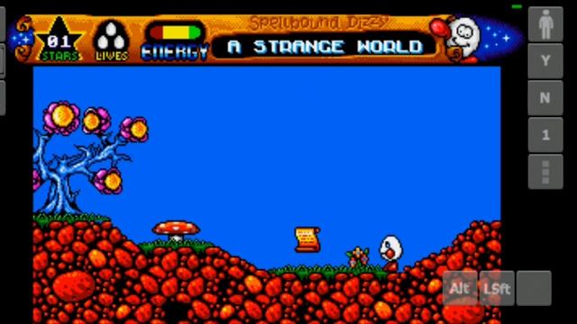 SPELLBOUND DIZZY (DIZZY-5) ON ATARI ST