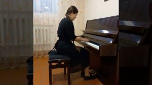 Бах, Жига из Английской сюиты соль минор