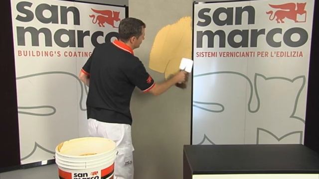 Фасадная штукатурка 'имитация шлифованного мрамора' San Marco Acrisyl Decora Cristal смотреть онлайн