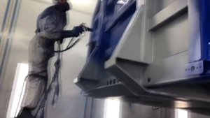 ПОКРАСКА полуприцепов Грузовая покрасочная камера