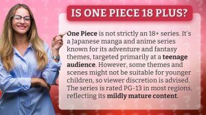 Is One Piece 18 plus?