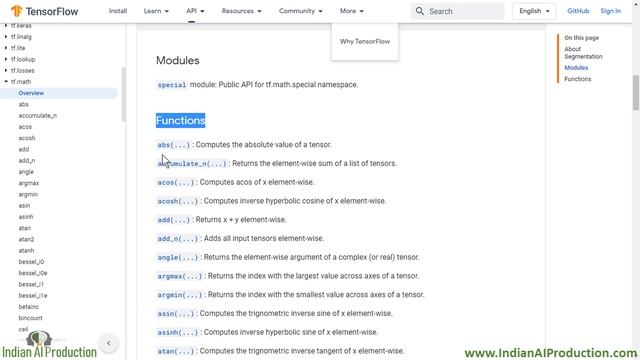 Everything About TensorFlow Math Module | tf.math | TensorFlow 2.0 Python Tutorial | DL | ML