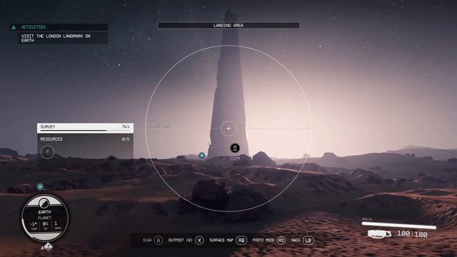 Starfield (PC) - Visiting London in the Year 2330 смотреть онлайн