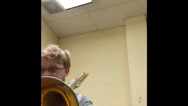 Serocki sonata mvt. 1 and Rimsky-korsakov trombone concerto mvt. 2 audition recording for ICHB смотреть онлайн