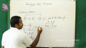 RELATIONS AND FUNCTIONS CARTESIAN PRODUCT PLUS ONE MATHEMATICS LECTURE 1