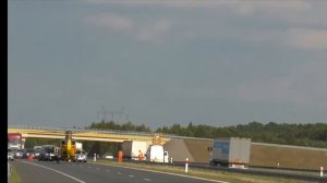 Авария на польском автобане