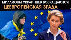 Украинцы бегут из Европы.