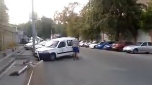 Пожар в центре