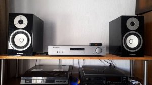 Yamaha ns bp 301 speakers and Cambridge audio axa35 amplifier