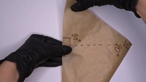 КОРНЕТИК из пергамента для РАСКРАШИВАНИЯ ШОКОЛАДОМ