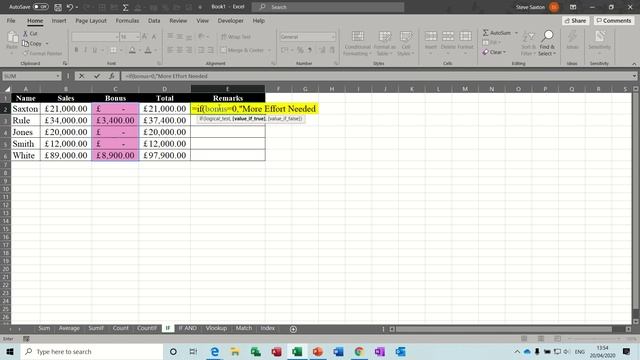 10 Excel functions everyone should know (A must for an Excel user).