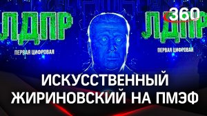 Нейросеть "Жириновский" представили на ПМЭФ