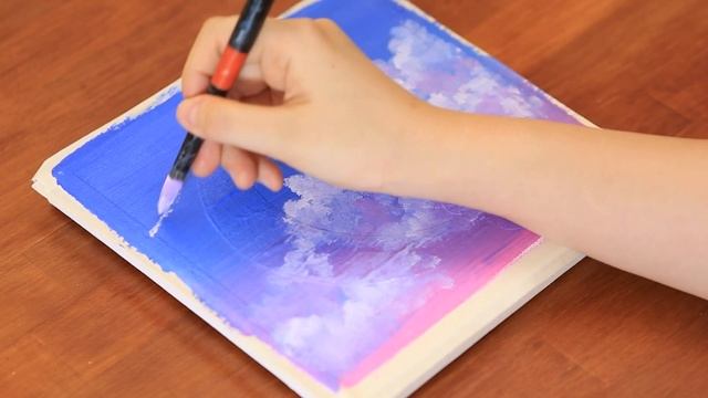 Acrylic Painting on Canvas｜Moon & Cat｜Satisfying Step by Step #445｜Painting ASMR смотреть онлайн