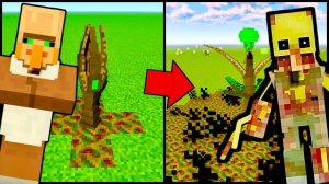 ЭТО ДЕРЕВО ЗАРАЗИЛО ВЕСЬ МИР  В МАЙНКРАФТ ( scape and run parasites ) паразиты в майнкрафт