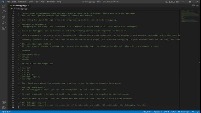 How to get started with JavaScript Debugging - Guide to Beginners смотреть онлайн