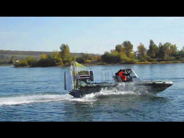 Аэролодка Пиранья-6 с новой кабиной и трансформируемым салоном смотреть онлайн