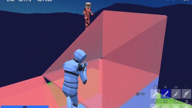 1v1 LOL Building Simulator, Battle Royale & Shooting Game смотреть онлайн