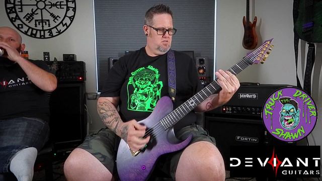 Deviant Guitars 6 String Linchpin Sneak Peek смотреть онлайн