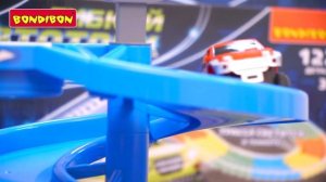 Гибкие автотреки BONDIBON - Рейсер, Форсаж, Пожарные , Легион, Полиция