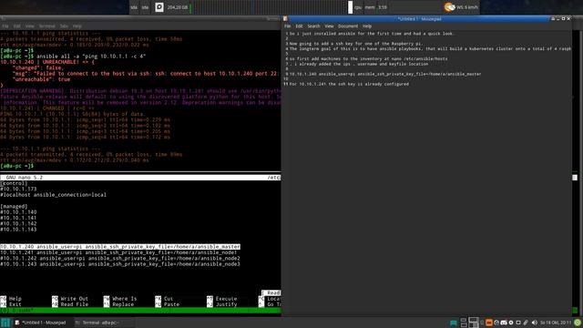 First time trying Ansible to connect to Raspberry Pi смотреть онлайн