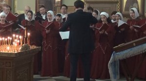 Духовные песнопения. Бортнянский, Чесноков, Рахманинов. Капелла Морозова. Собор Троицы #кфилармония