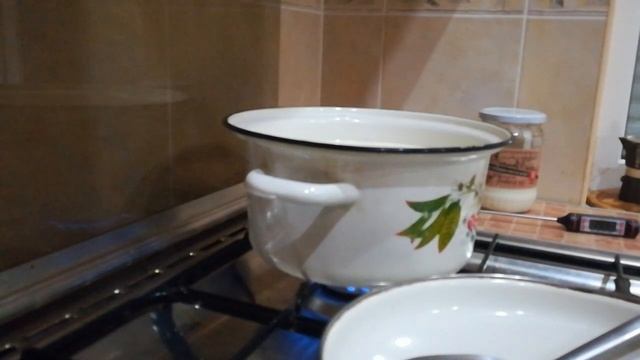 Приготовление кисломолочного продукта "Кисело мляко" (кефира, йогурта и пр.) в домашних условиях. смотреть онлайн