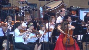 Alisa Weilerstein Cello LIVE 4K at Jay Pritzker Pavilion Millenium Park Chicago 2016