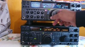 Yaesu FT-1000MP Mark-V Field v/s Yaesu FT-2000 - Reception Comparison on 14 MHz