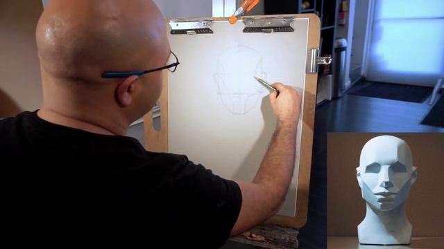 Head Drawing Pt. 1/2 (Lines and Structure) смотреть онлайн