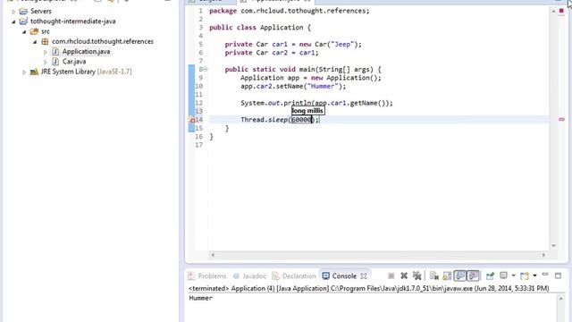 Java Classes, Instances and References смотреть онлайн