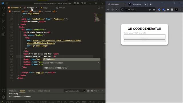 Build a Dynamic QR Code Generator with Simple JavaScript and API Integration
