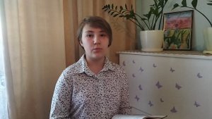 А. С. Пушкин — «Узник», читает Р. В. Юнусова, г. Байконур